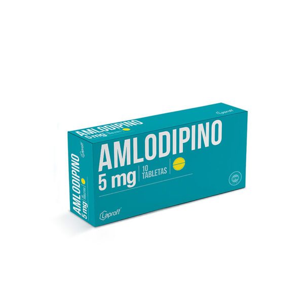 AMLODIPINO LP 5 MG CAJA X 10 TABS