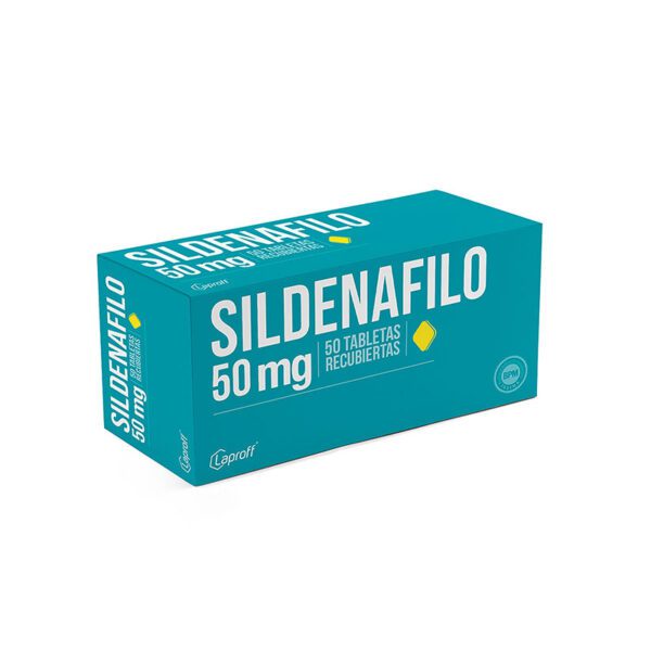 Sildenafilo 50 Mg 50 Tabletas
