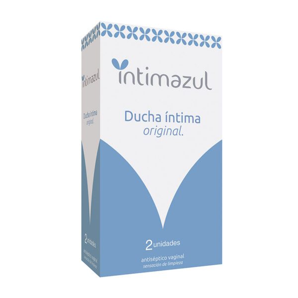 DUCHA INTIMA AZUL ORIGINAL 2 UDS