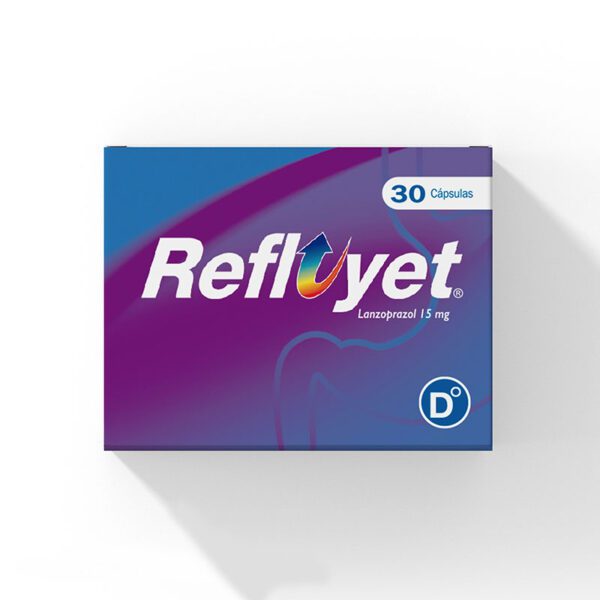 REFLUYET 15 MG 30 CAPSULAS (M)