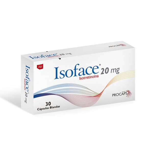 ISOFACE 20 MG 30 CAPSULAS (3%+)(A)(PAE)