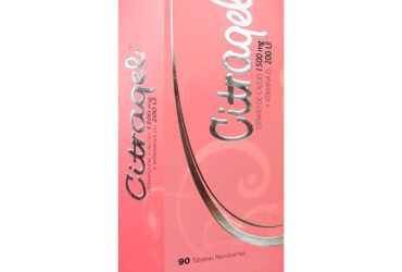 CITRAGEL 1500 MG/200 UI 90 TBS REC.(PAE)