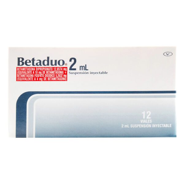 BETADUO VIAL 2 ML 12 UND (A)(3%+)(PAE)