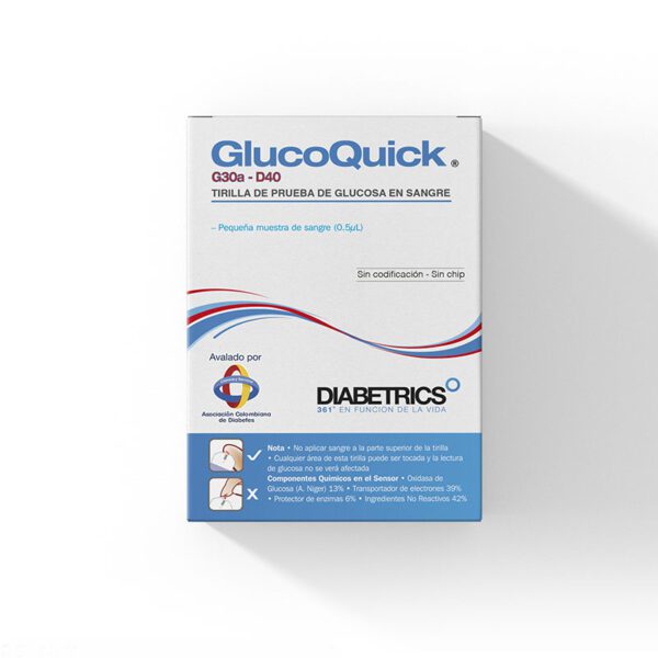 TIRAS REACTIVAS GLUCO 50 UND (PDB) (PAE)