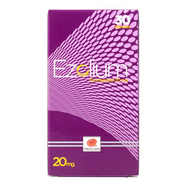EZOLIUM 20 MG 30 TABLETAS (A)(3%+)(PAE)