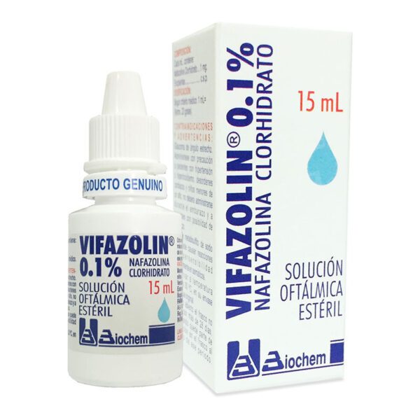 Vifazolin 0.1% Gotas 15 Ml