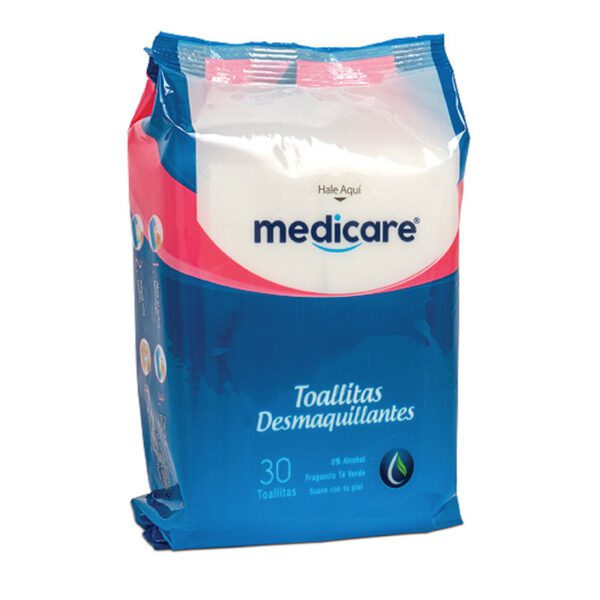 TOALLAS DESMAQUILLANTES MEDICARE 30 UDS