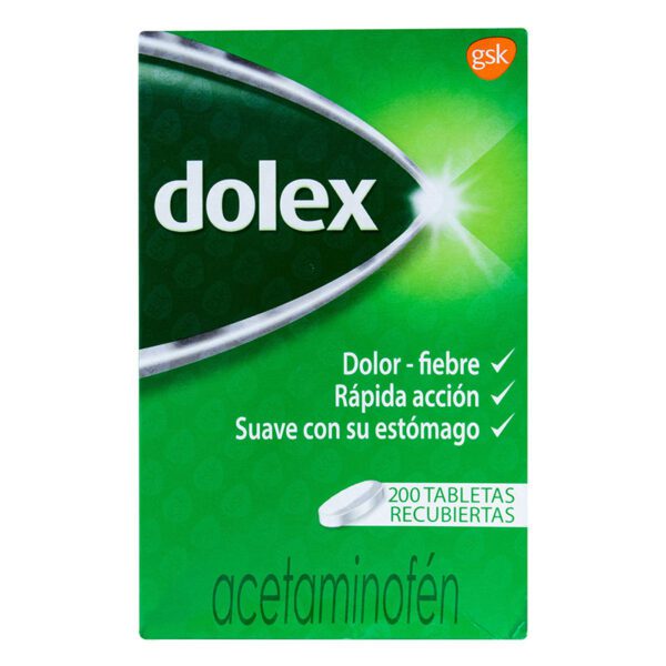 DOLEX 500 MG 200 TABLETAS (A)