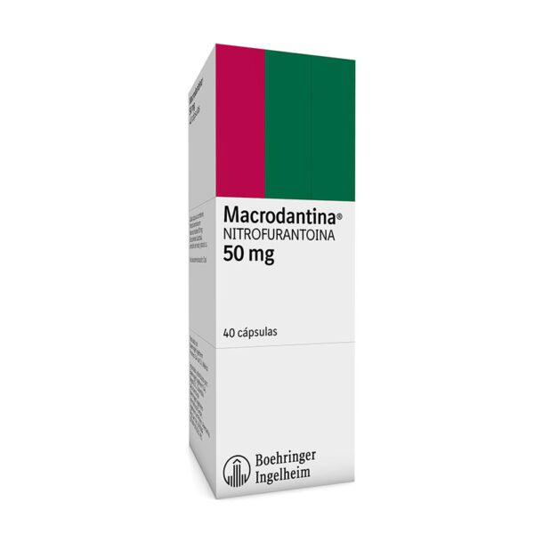 MACRODANTINA 50 MG 40 CAPSULAS