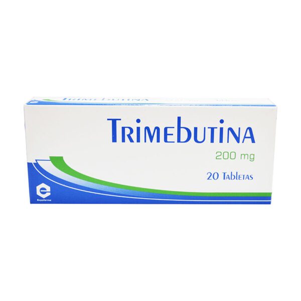 TRIMEBUTINA 200 MG 20 TABLETAS EX