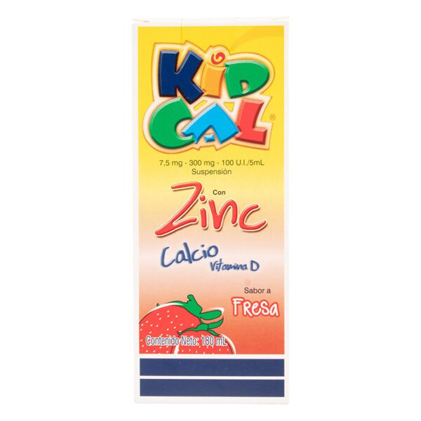KIDCAL SUSPENSI. 180 ML FRESA (3%+)(PAE)