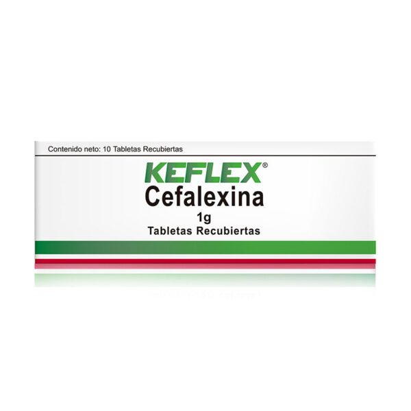 KEFLEX 1 GR 10 TABLETAS (3%+)(A)(PAE)