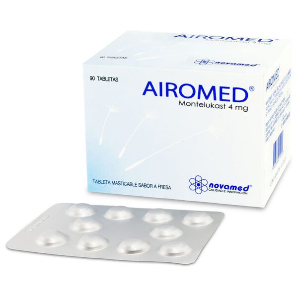 AIROMED 4 MG 90 TABLETAS (A)(M)75448