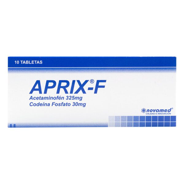 APRIX F 325 MG 10 TABLETAS