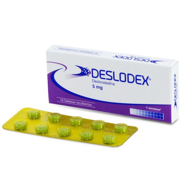 DESLODEX 5 MG 10 TABLETAS (DA)