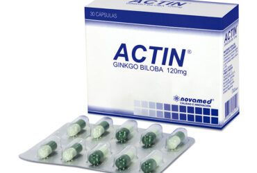 ACTIN 120 MG 30 CAPSULAS