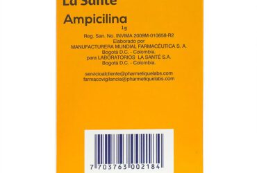 Ampicilina 1 Gr 100 Tabletas Ls