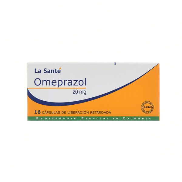 OMEPRAZOL 20 MG 16 CAPSULAS LS
