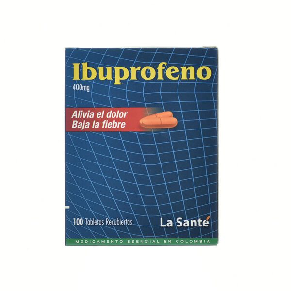 IBUPROFENO 400 MG 100 TABLETAS LS