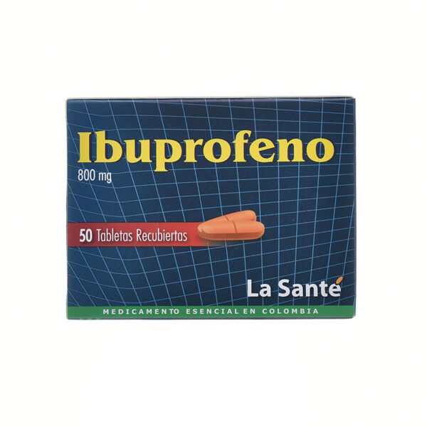 IBUPROFENO 800 MG 50 TABLETAS LS