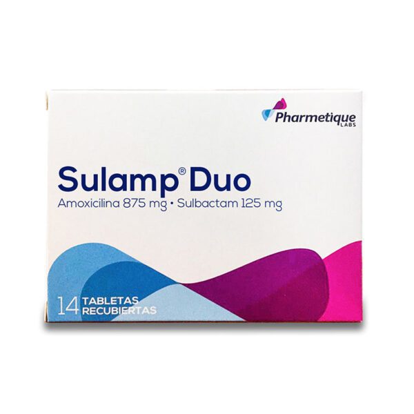 SULAMP DUO 875 MG 14 TABLETAS (A)