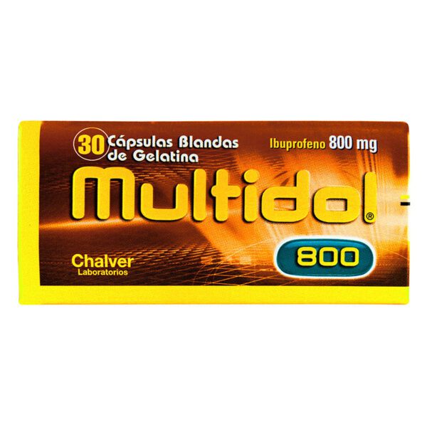 MULTIDOL 800 MG 30 CAP.BLANDA GELATINOSA