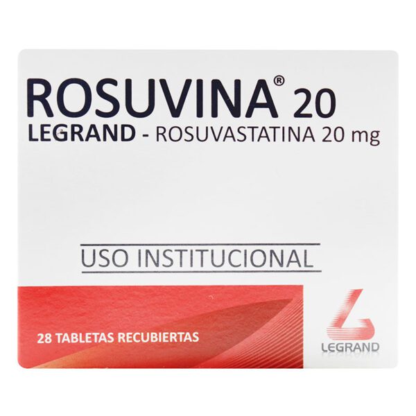 ROSUVINA 20 MG 28 TABLETAS (A)