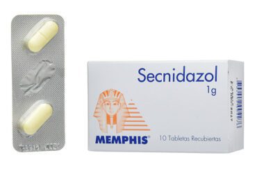 SECNIDAZOL 1 GR 10 TBS MP