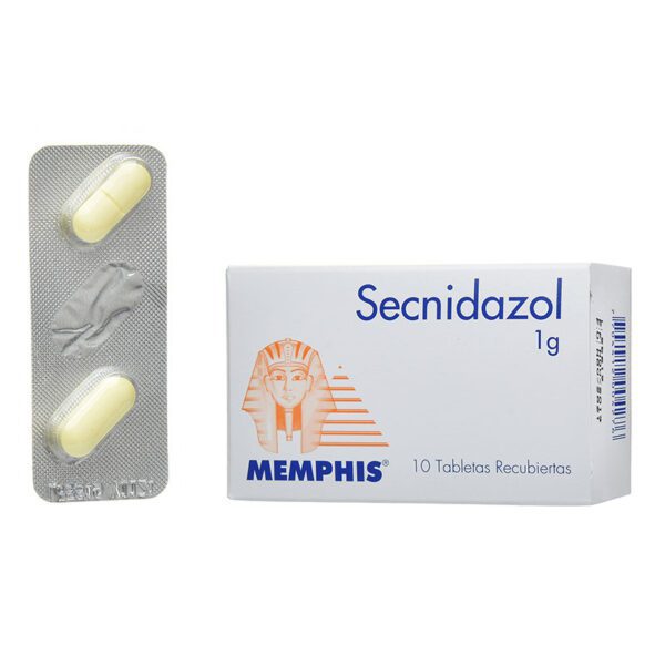 SECNIDAZOL 1 GR 10 TBS MP