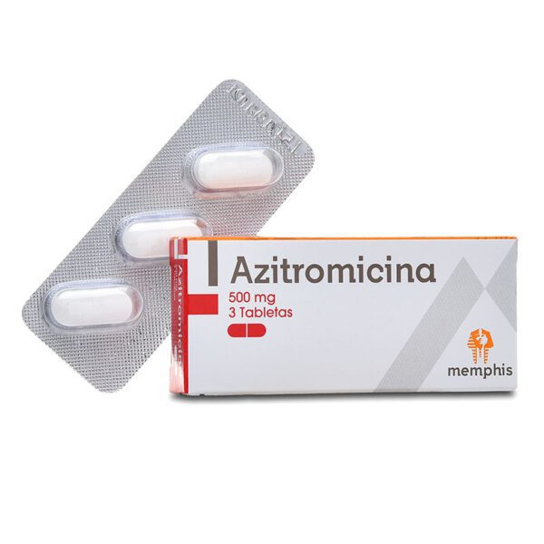 AZITROMICINA 500 MG 3 TABLETAS MP