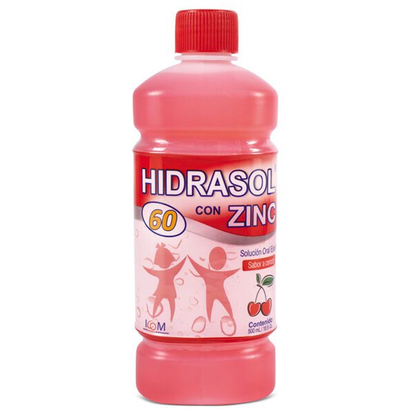 HIDRASOL 60 ZINC CERE.500ML SU.ORAL ICOM