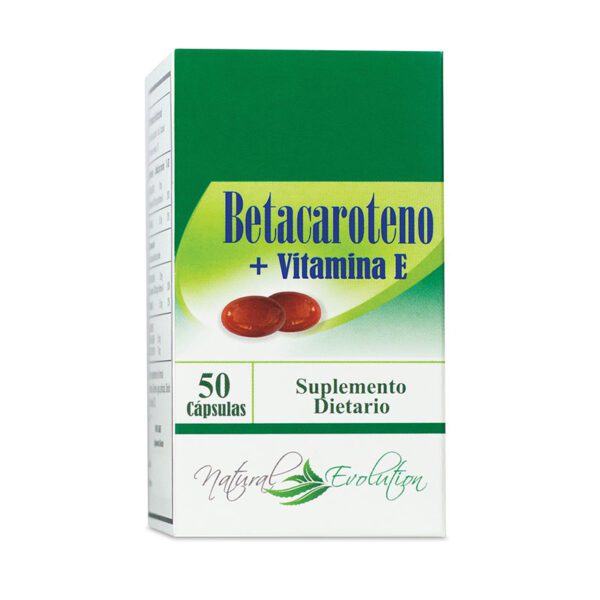 BETACAROTENO+VITAMINA E 50 CAP.BLAN ICOM