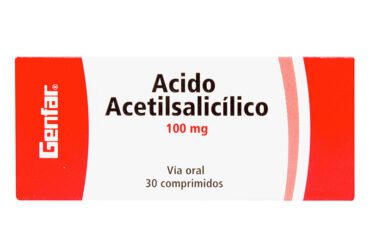 ACIDO ACETILSALICILICO 100 MG 30 TBS W