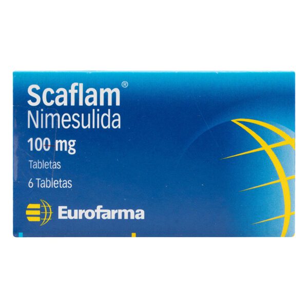SCAFLAM 6 TABLETAS