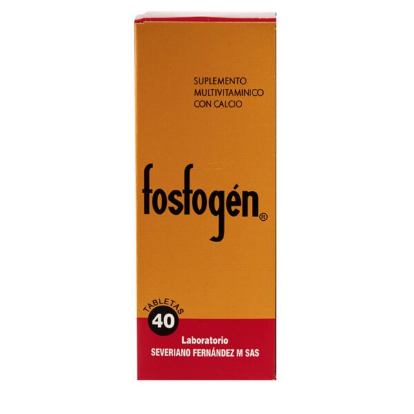 FOSFOGEN 40 TABLETAS