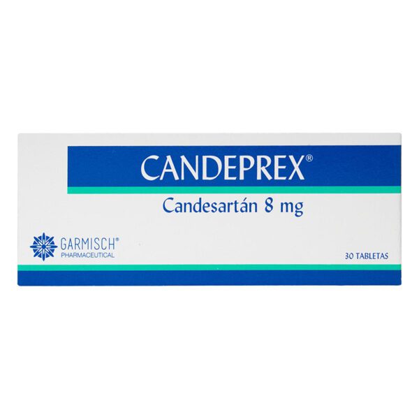 CANDEPREX 8 MG 30 TABLETAS (P)14758