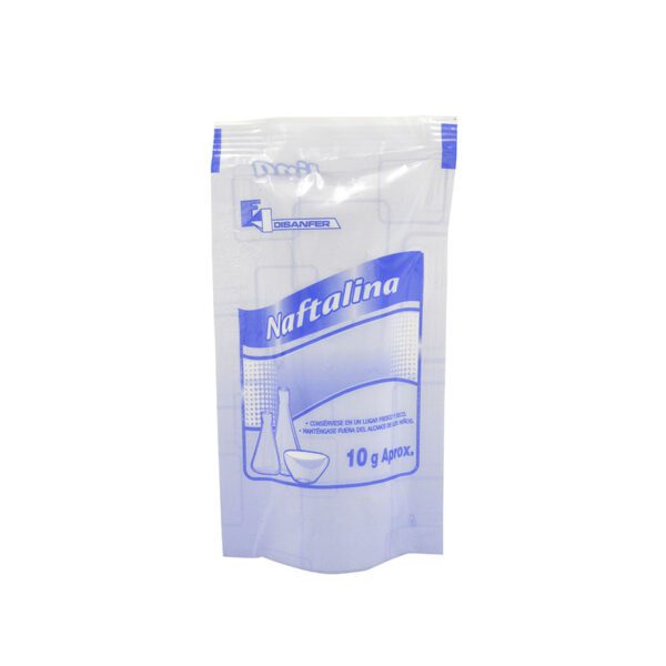 NAFTALINA 10 GR 20 UND DISANFER