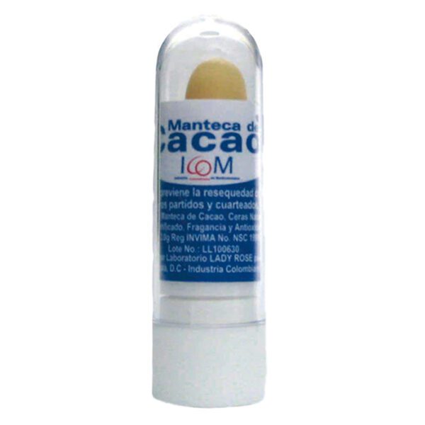 MANTECA DE CACAO ICOM LABIAL 12 UND