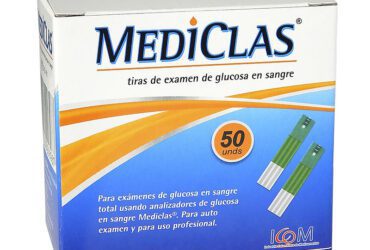 TIRAS REACTIV GLUCOM.MEDICLAS 50UD IC(RF