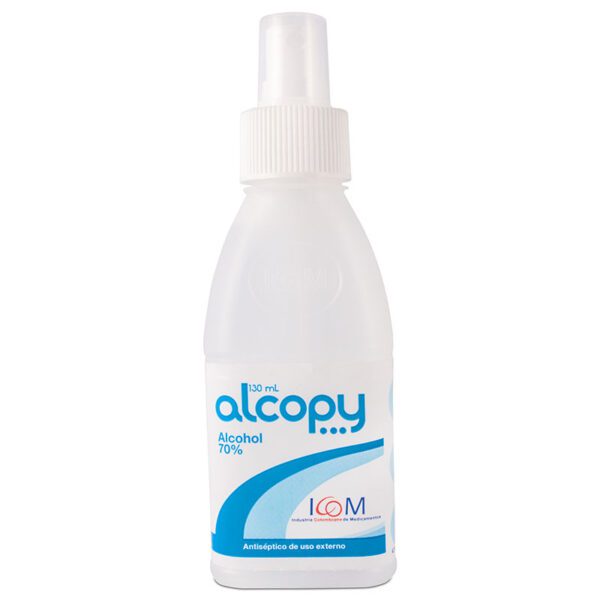 ALCOHOL ANTISEPTICO ALCOPY 130 ML SPRAY