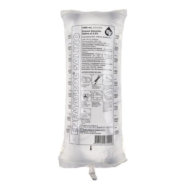 ENEMATROL SALINO 1000 ML
