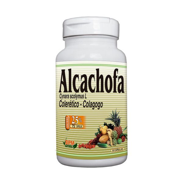 ALCACHOFA 500 MG 50 CAP.FRESHLY+25 CAP