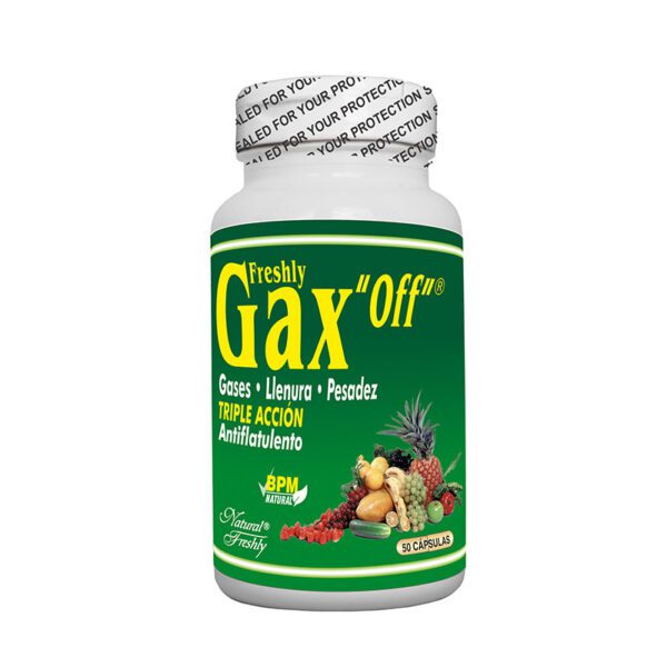 GAX OFF 500 MG 50 CAPSULAS