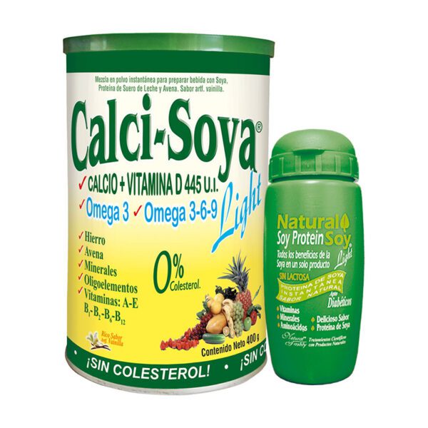 CALCI-SOYA LIGHT VAINILLA 400 GR