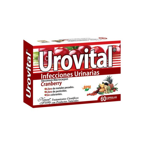 UROVITAL CRAMBERRY BLISTER 60 CAPSULAS