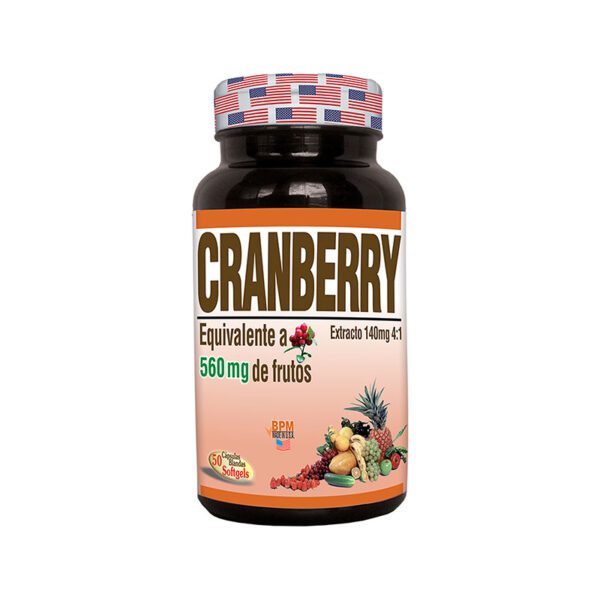 CRANBERRY 560 MG 50 SOFTGELS