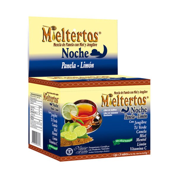 MIELTERTOS GRIPA NOCHE PANE.LIMON 24 SBS