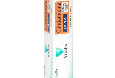CLINDAMICINA 600 MG/4 ML 1 AMPOLLA VT