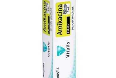 AMIKACINA 500MG/2 ML. 1 AMPOLLA VT