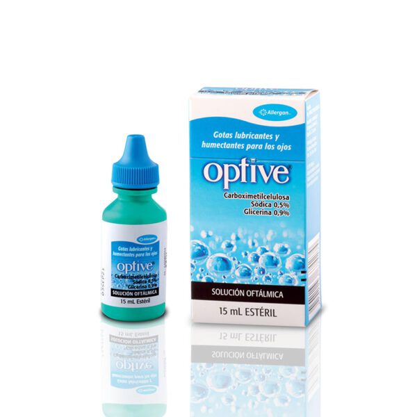 OPTIVE SOLUCION OFTALMICA 15 ML (3%+)
